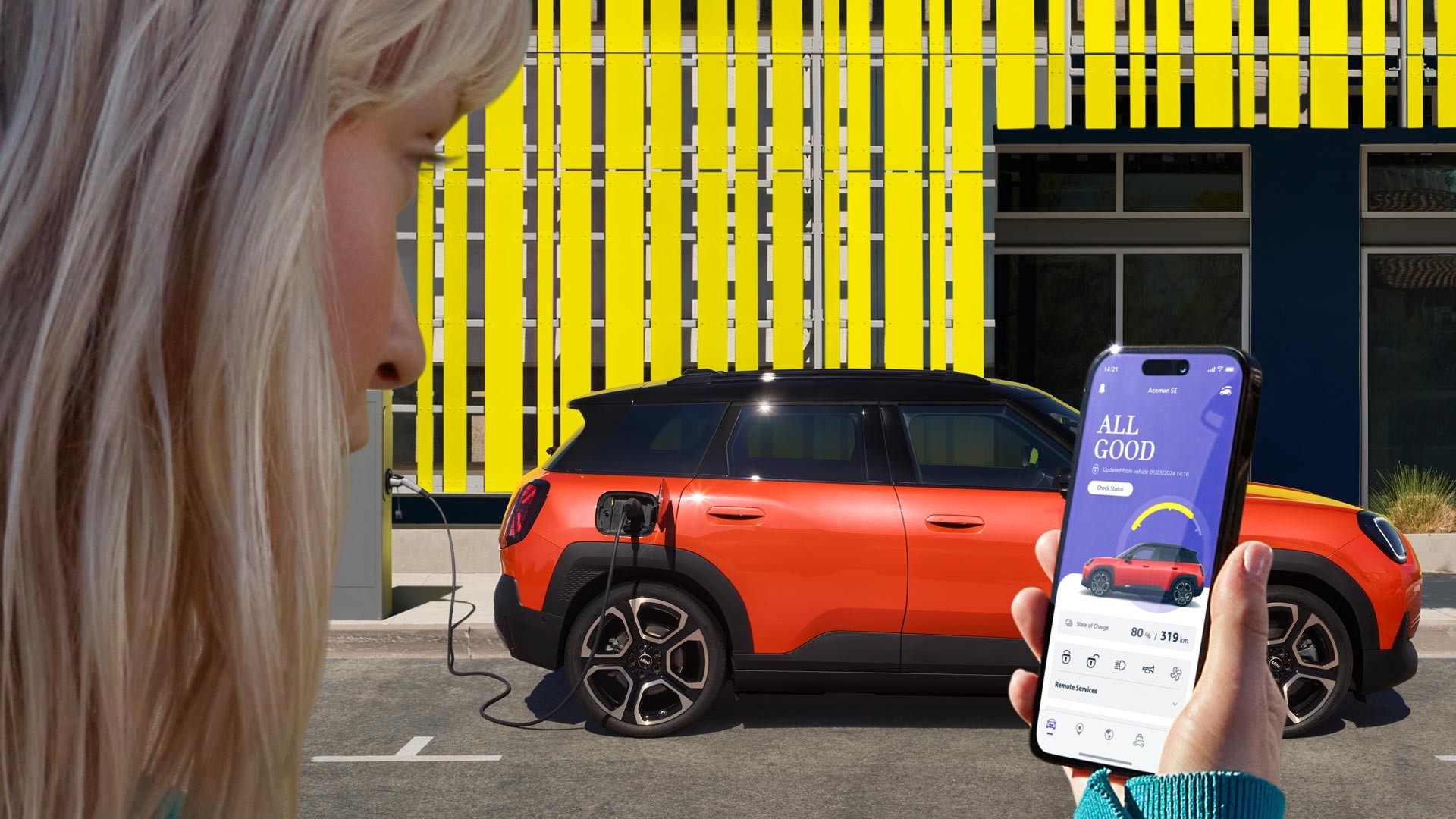 All-Electric MINI Aceman - 모자이크 - 디지털 경험